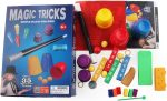 Magic Box for Kids, Professional Magic Tricks, Magic Game Kids 6 7 8 Years, Educational and Creative Toys for Boys and Girls, Magic Accessories Kit for Kids Carnival Halloween Christmas