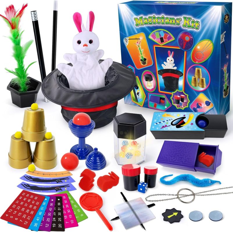 Magic Game, 75 Magic Tricks for Kids with Instructions for Every Trick, Magic Game for Beginner Girls and Boys