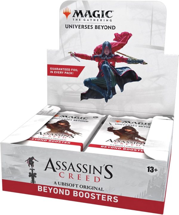 Magic: The Gathering Beyond the Multiverse Envelope Box - Assassin's Creed | 24 7 Card Envelopes (Anglaise Version)