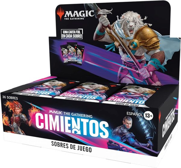Magic The Gathering Box of Game Envelopes - Cimientos (Spanish Version), D3628105