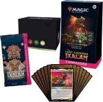 Magic: The Gathering The Lost Caverns of Ixalan Commander Deck - Veloci-ramp-tor (100-Card Deck, 2-Card Collector Booster Sample Pack + Accessories), D24080000