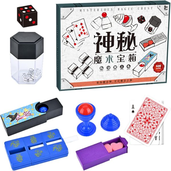 Magic Trick Props - Funny Magic Set for Kids, Children Portable Magic Props, Magic Set for Magic Shows, Family Gatherings, Creative Performances