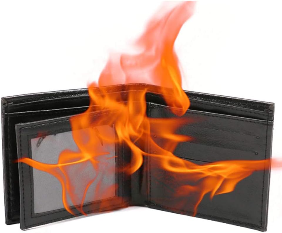 Magic Wallet - Flames and Wizard Trick