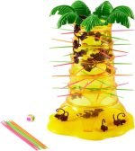 Mattel Games Crazy Monkeys, Board Games for kids +5 years, 2-4 Players, games from Approximately 30 min (52563) - Imagen 2