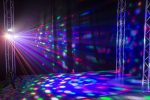 Max PARTYBAR10 | Set of 2 x Jelly Moon Disco Lights, 2 x PAR Spotlight and UV/Flash Strobe, Party Light LED Lighting Auto Mode or DMX Mode, Remote Control and Tripod Included, Preset Shows, DJ Lights - Imagen 2