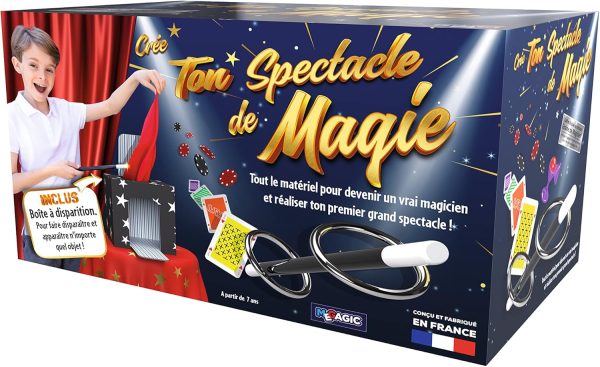 Megagic - Crée Ton Spectacle Magie Box, Multi-Coloured (MFA)