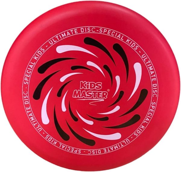 Megagic - Frisbee, Red on White (FB1)