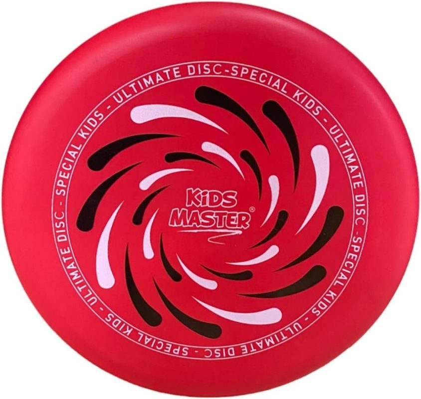 Megagic - Frisbee, Red on White (FB1)