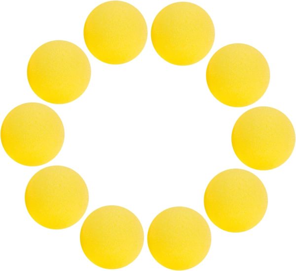 Milisten 10piezas Bolas De Esponja Redondas Accesorios De y Cosplay Esponja Blanda para Trucos