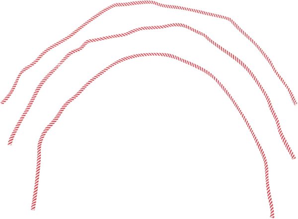 Milisten 3 Pieces Stage Strings String String Wizard Stage Strings Sets Braided String Wizard Accessories Flat Strings