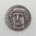 Moneda Conmemorativa Griega Antigua Dólar de Plata Regalo Antiguo Oficina Decoración del hogar