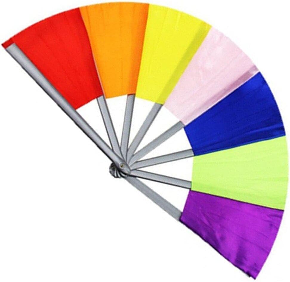 Multicolor Broken Fan for Magic Tricks, Restoration Fan, Street Magic Multicolor Broken Fan for Magic Tricks, Restoration Fan, Street Magic Trick Accessories for Children's Birthday Parties