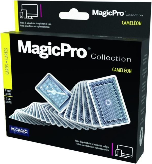 O.I.D.- Megagic-546-Chameleon Cards with DVD, Multicolor (97246)