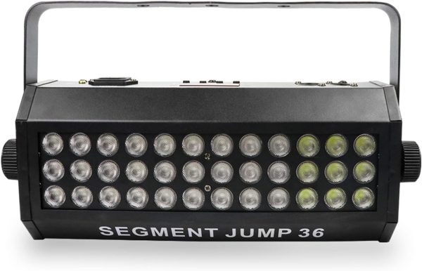 Party Lights, 54 x 3W RGBW LED Lighting Bar Wash Wall Stage Effect Pulse Sound Strobe DJ Lights Wedding Holiday Disco Party (36LED)