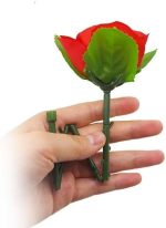 Rose Look Folding Rose Magic Accessory, Easy to Make, Silk to Rose Magic Tricks, Magic Accessories, Illusion, Silk to Flower Magic Tricks
