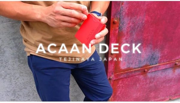 SOLOMAGIA ACAAN Deck (Gimmicks and Online Instructions) by Syouma & Tejinaya Magic