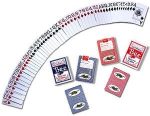 SOLOMAGIA Bee - Casino Quality - Poker Jumbo Index - Red Back - Card Games - Magic and Magic Cheats - Imagen 2