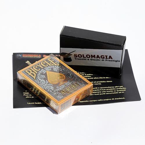 SOLOMAGIA Bicycle Aurora - Tarjeta Juegos - Trucos Magia y la Magia