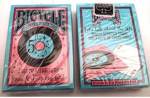 SOLOMAGIA Bicycle Decades 50s - Tarjeta Juegos - Trucos Magia y la Magia
