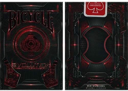 SOLOMAGIA Bicycle Evolution Deck (Red) by USPCC - Tours et Magie Magique