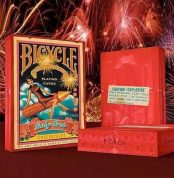 SOLOMAGIA Bicycle - Firecrackers Playing Cards - Card Games - Magic and Magic Cheats