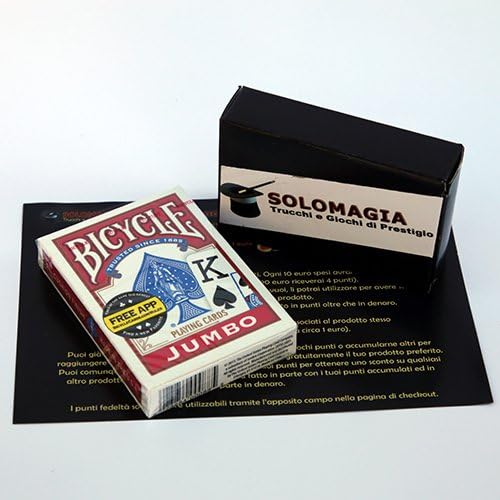 SOLOMAGIA Bicycle Jumbo Size Poker - Red - Tarjeta Juegos - Trucos Magia y la Magia