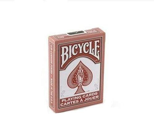 SOLOMAGIA Bicycle - Marsala - Tarjeta Juegos - Trucos Magia y la Magia
