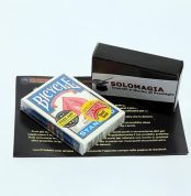 SOLOMAGIA Bicycle Short - Blue Back - Card Games - Magic and Magic Cheats