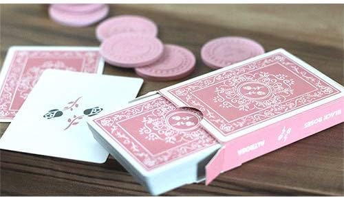 SOLOMAGIA Black Roses Altrosa Playing Cards