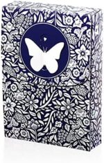 SOLOMAGIA Butterfly Playing Cards Marked (Blue) 3rd Edition by Ondrej Psenicka