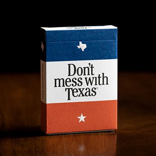 SOLOMAGIA Don't Mess with TEXAS™ Playing Cards by Fultons