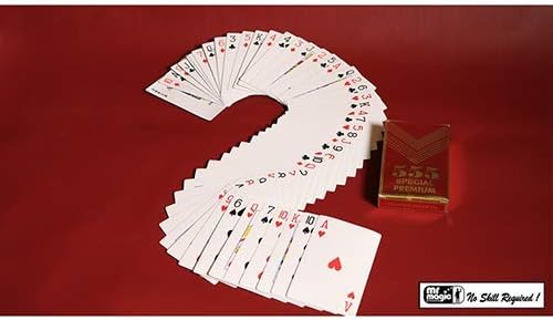SOLOMAGIA Electric Deck Deluxe (52 Cards Bridge) by Mr. Magic - Tricks with Cards - Magic and Magic Cheats