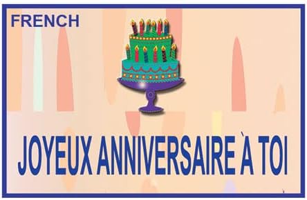 SOLOMAGIA Happy Birthday Torn and Restored (French) 25 PK. by Uday's Magic World - Trick