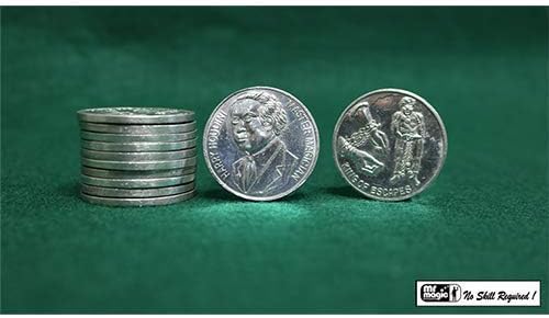SOLOMAGIA Houdini Palming Coins (12 Pieces) by Mr. Magic