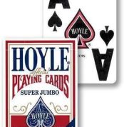 SOLOMAGIA Hoyle - Super Jumbo - Red - Card Games - Magic and Magic Cheats