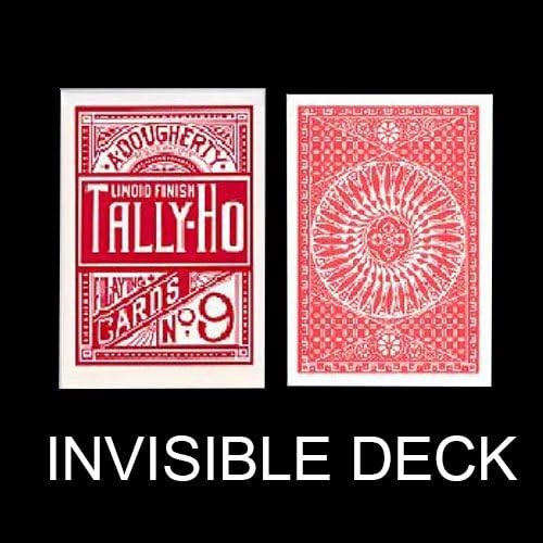 SOLOMAGIA Invisible Deck Tally Ho - Circle Back - Red Back