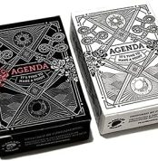 SOLOMAGIA Mini Agenda Playing Cards (Black) - Card Tricks - Magic & Magic Tricks - Magic Tricks and Props