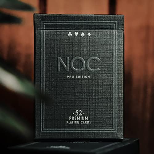 SOLOMAGIA NOC Pro 2021 (Jet Black) Playing Cards - Marked