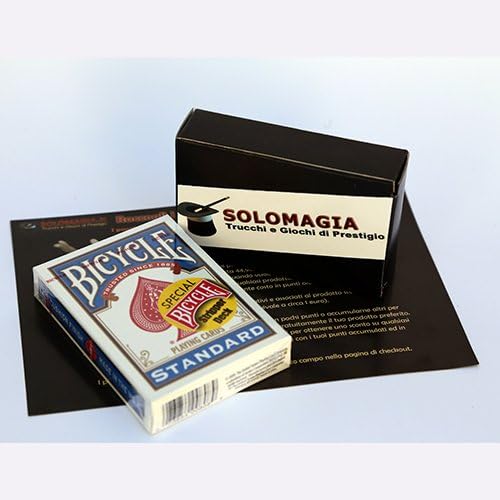 SOLOMAGIA Stripper Deck Bicycle (Blue) - Card Games - Magic and Magic Cheats