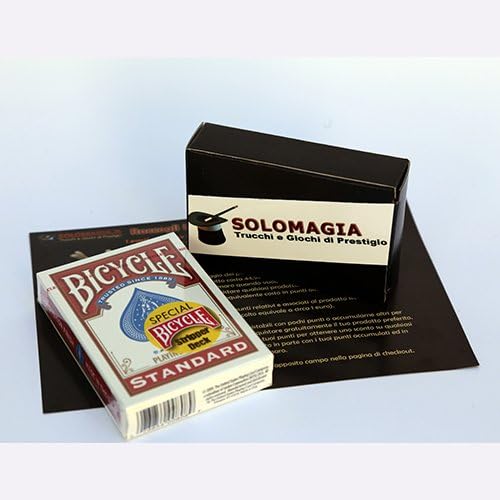 SOLOMAGIA Stripper Deck Bicycle (Red) - Card Games - Magic and Magic Cheats