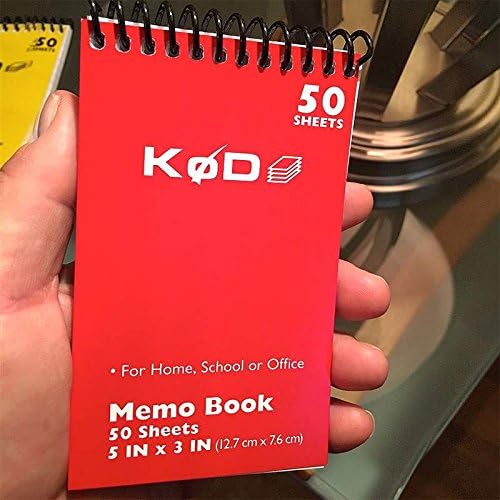SOLOMAGIA SvenPad® KøD Memo Pad (Red Cover) - Mentalism - Trucos Magia y la Magia - Magic Tricks and Props