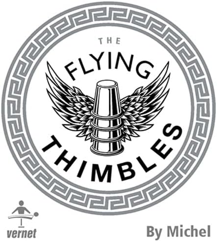 SOLOMAGIA The Flying Thimbles (Gimmick and Online Instructions) by Vernet Magic