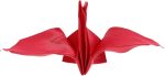STOBOK Toys for Kids Origami Paper Crane Trick Origami Paper Crane Trick Illusion Gimmick Accessories Accessories Funny Accessories Toys for Children Red - Imagen 2