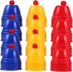 SUPVOX 10juegos Trucos De Accesorios Mágicos De Vasos y Bolas Tejidas para Trucos De para Fiestas y Presentaciones para Adolescentes y Principiantes