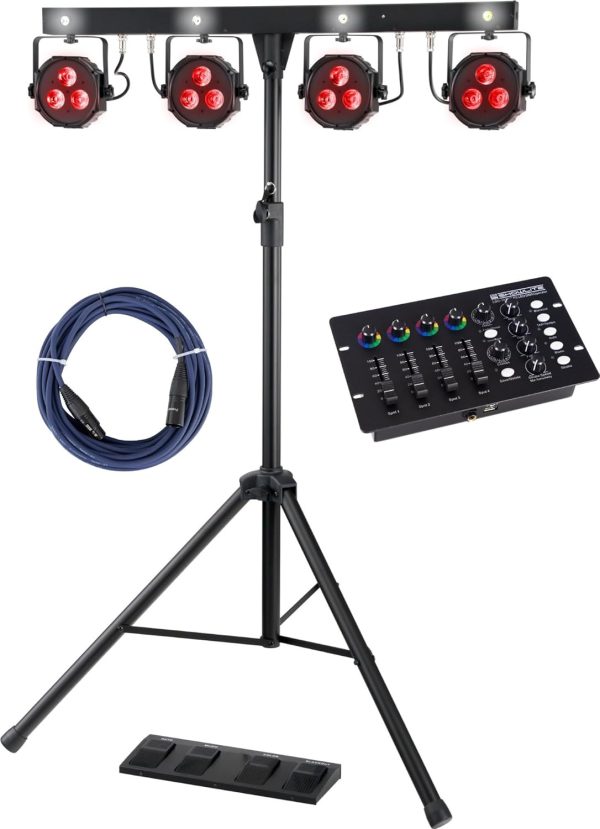 Showlite LB-4390 Complete Light Set with DMX Operator