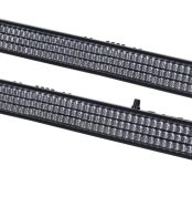 Showlite SB-216 LED Stage Bar 2x Set - 216 10mm RGB LEDs - Light Effect - Stage Light - Disco Light - 6 DMX Modes - Strobe Effect - Black