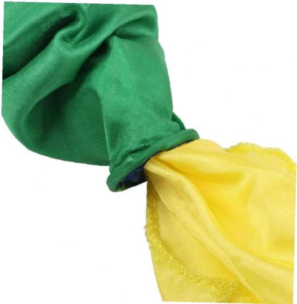 Silk Magic Color Change Handkerchief Magic Scarf Supports Magic Trick Change Toy (Random Color)