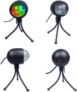 Stage Lights, RBG Disco Ball Portable USB Dance Birthday DJ Bar Karaoke Christmas Wedding Lighting Portable Stand - Imagen 2