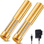 Strobe Lighting Kit 2 LED Rechargeable Wine Bottle Light Portable LED Reusable Champagne Bottle Light for Parties, Concerts and Events