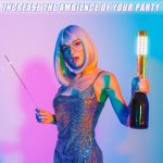 Strobe Lighting Kit 2 LED Rechargeable Wine Bottle Light Portable LED Reusable Champagne Bottle Light for Parties, Concerts and Events - Imagen 2